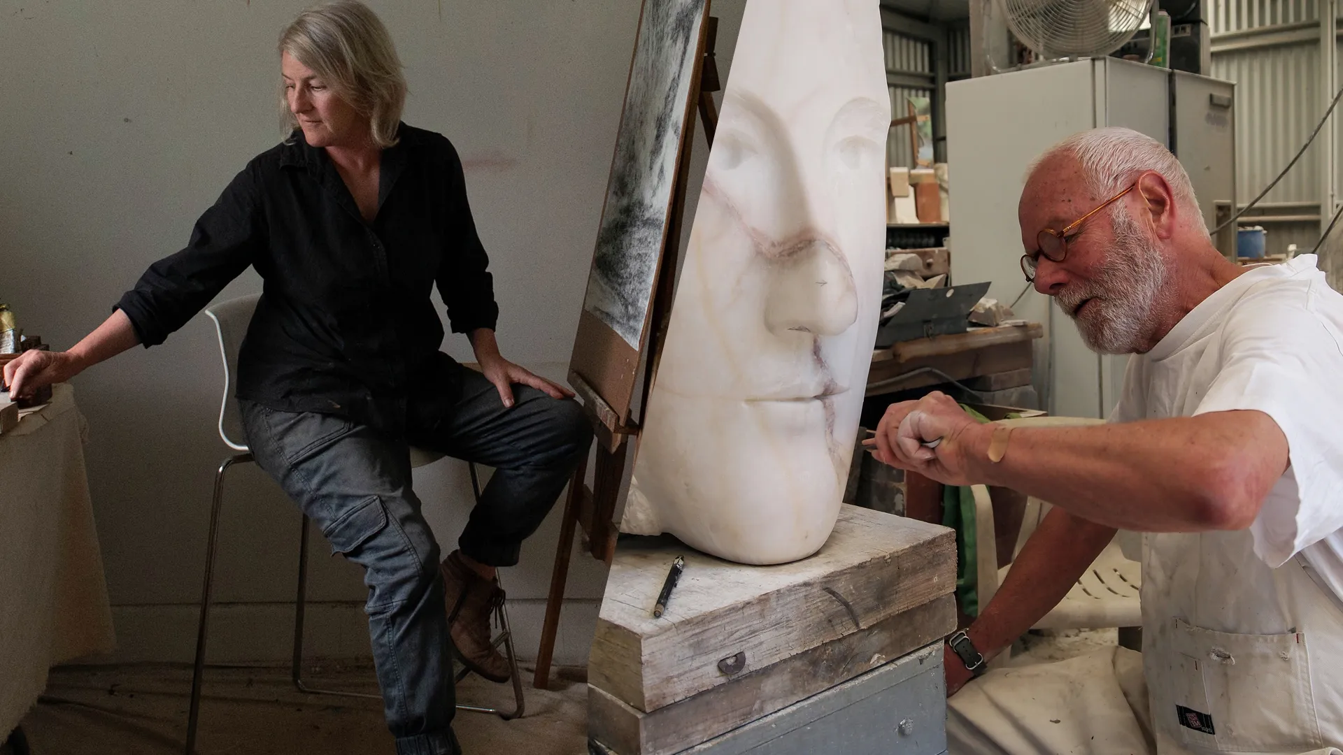 Michelle Caithness and Clive Murray-White