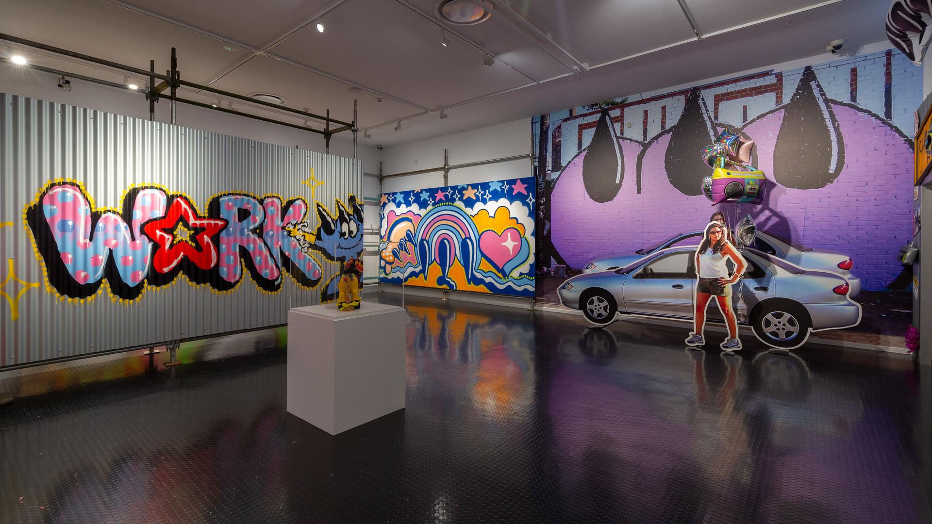 Installation view CLAW MONEY WORLD
