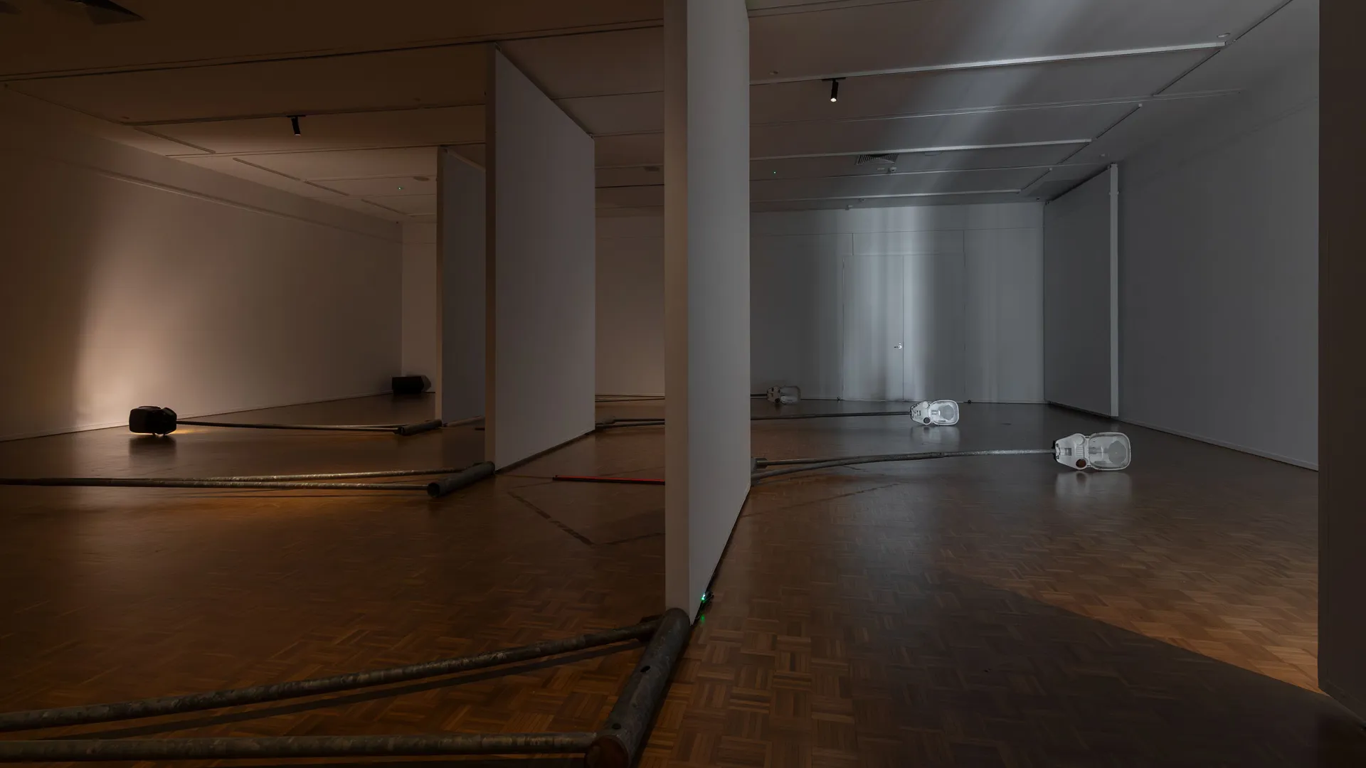 installation view, A Streetlamp Named Empire, Atlanta Eke