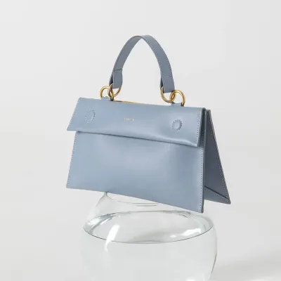 Simetrie hand bag in Mist Blue