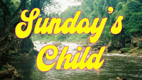 Hannah Brontë, Sunday's Child (title frame), Whian Whian on Widjabul country, 2023, film