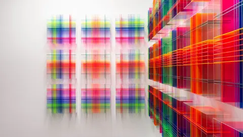  LISA GORMAN + MIRKA MORA: to breathe with the rhythm of the heart, Installation View, The Warrnambool Art GalleryPhoto: Christian Capurro